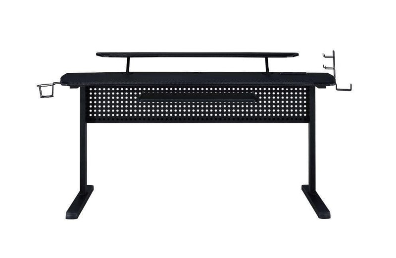 Vildre Gaming Desk w/LED & USB Port - Ornate Home