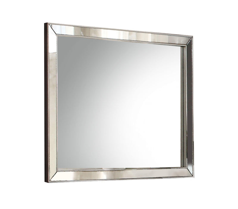 Voeville II Platinum Mirror - Ornate Home