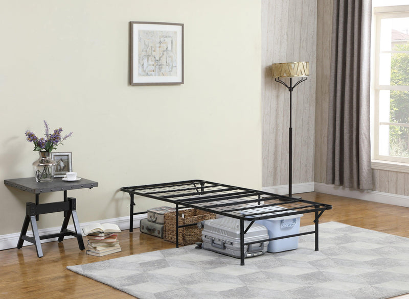 Waldin - Black - Eastern King Platform Bed - Ornate Home