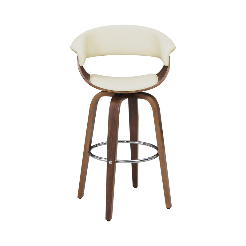 Windwril - Walnut & Ecru - Bar Stool - Ornate Home