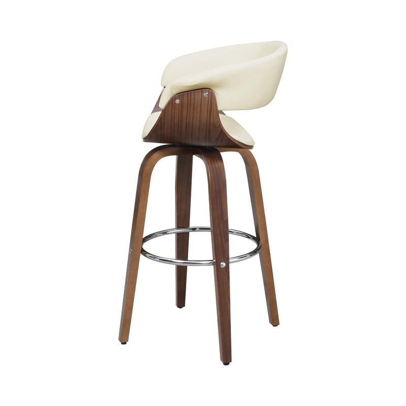 Windwril - Walnut & Ecru - Bar Stool - Ornate Home