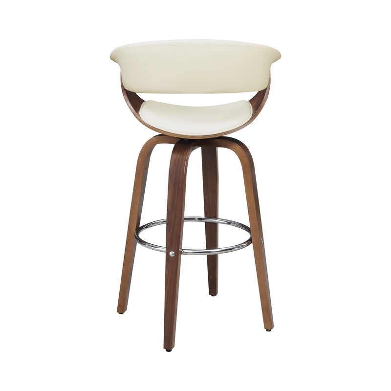 Windwril - Walnut & Ecru - Bar Stool - Ornate Home