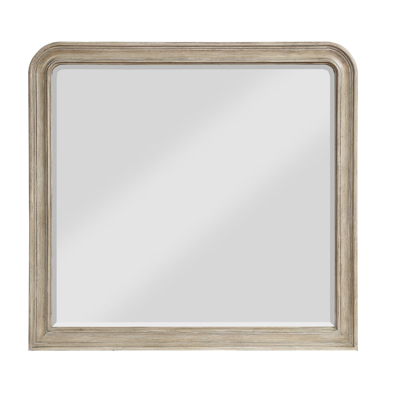 Wynsor II White-Washed Mirror - Ornate Home